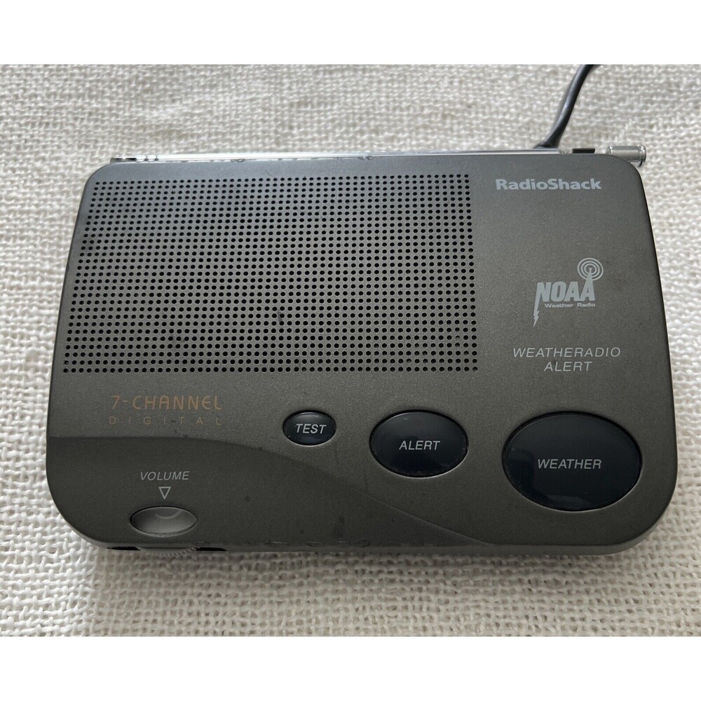 Radio Shack 12-247B Weather Radio Alert 7 Channel NOAA Digital - Tested preowned - Picture 5 of 10